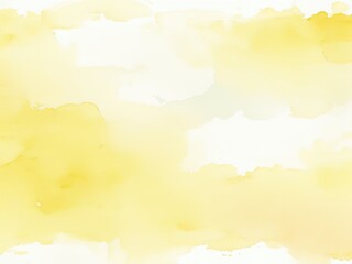 Wall Mural - Elegant watercolor backdrop in yellow available as a free vector