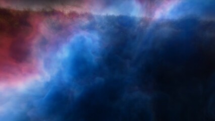 Poster - Colorful space galaxy cloud nebula. Stary night cosmos. Universe science astronomy. Supernova background wallpaper