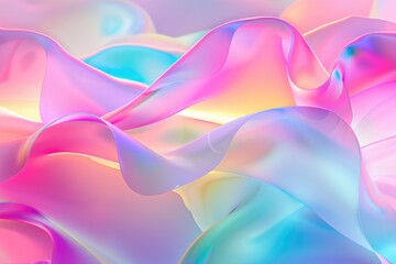 Poster - A close-up shot of a bright pink and blue colored background, suitable for various design projects
