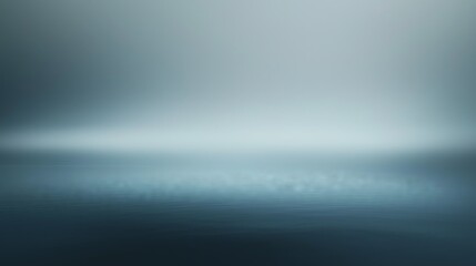 Wall Mural - Misty blue scene with a soft focus and gentle gradient creating a tranquil atmosphere

