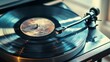 © sobartea - Vinyl Record Player Close Up