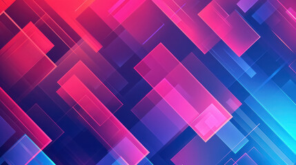 abstract vector art background with dynamic color blocks