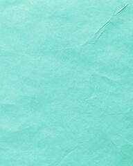 Canvas Print - Textured turquoise paper background with subtle crinkles for creative projects and design