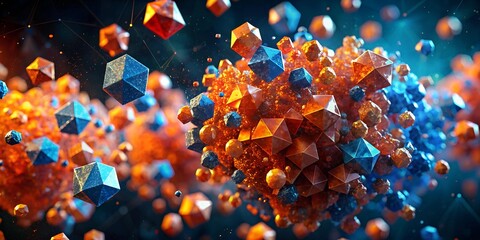 Poster - Quantum Processor Power: A futuristic CPU pulsates with energy, illuminating the intricate circuitry of a motherboard in a vibrant display of technological prowess.