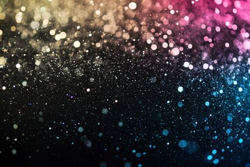 Noisy grey black abstract background. Colorful gradient. Holographic blurred grainy gradient banner background texture , ai