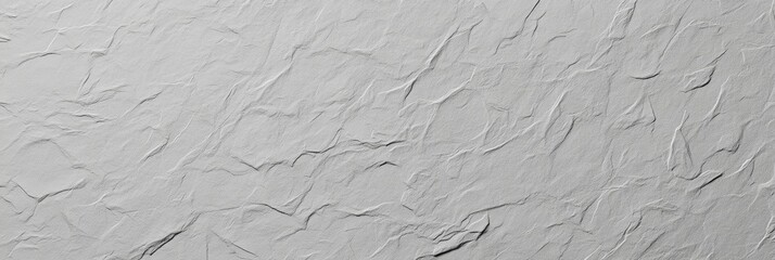 Wall Mural - Textured white surface with subtle creases reflecting light in a minimalistic setting