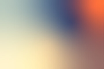 Poster - Bright abstract orange background wit