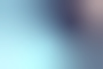 Poster - Soft blue gradient abstract design with smooth, clean lines and a subtle wave pattern