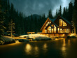 © Hasan - house in the forest, house on the lake