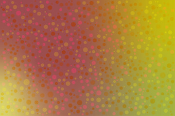 Poster - Colorful abstract background with circles and dots in a seamless pattern, featuring pink, blue, and bright colors for a vibrant, mosaic-like design