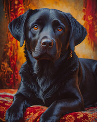 Sticker - Black Labrador