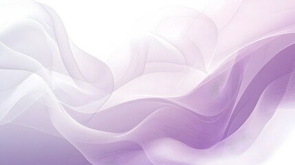 Poster - Elegant Smooth Gradient Background Transitioning from Light Purple to White with Delicate Wave Patterns Ideal for Presentations Websites Branding and Advertising Designs