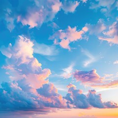 Poster - A serene lake scene with a cloudy sky and calm waters