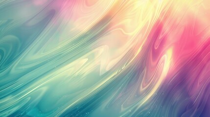 Poster - Colorful Abstract Waves