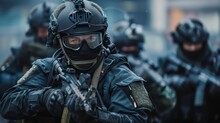 SWAT And K9 Officer Free Stock Photo - Public Domain Pictures