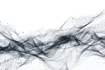 Aufkleber - A simple, solid black and white background image with no objects or subjects