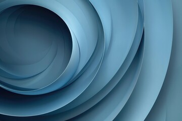 Aufkleber - A detailed view of a blue spiral pattern, great for abstract designs and artistic uses