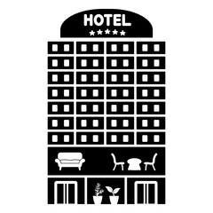 Canvas Print - hotel