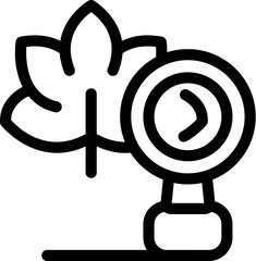 Poster - Smart farm sensor is gathering data from a plant leaf for optimal growth