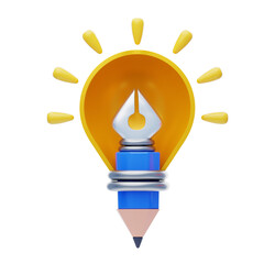 Poster - 3D Design Thinking Empowers Innovative Solutions. 3D Icon