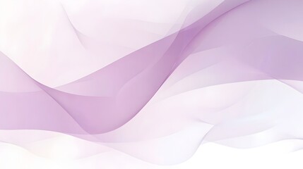 Poster - Elegant and Soothing Gradient Background from Light Purple to White with Delicate Geometric Shapes Perfect for Calm and Minimalist Presentations Designs and Layouts