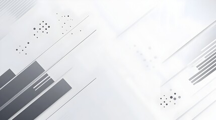 Poster - Clean light gray background with subtle and simple geometric patterns perfect for professional presentations websites and digital designs  Minimalist modern