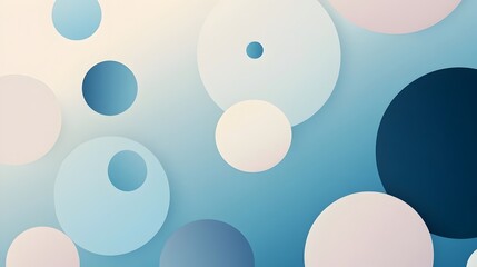 Poster - Elegant and Minimalist Background Featuring Soft Blue Tones and Simple Geometric Shapes Ideal for Modern Presentations Websites Branding and Digital Applications