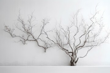 Wall Mural - tree in winter