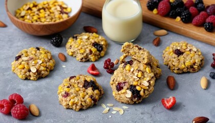  Healthy breakfast options with homemade granola and fresh fruit