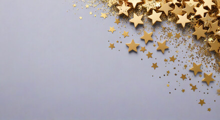 Wall Mural - background with stars