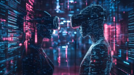 Poster - a futuristic virtual environment where digital twins seamlessly interact in real time enabling innov