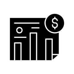 Wall Mural - simple financial dashboard