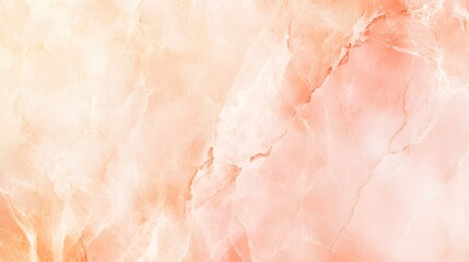 Wall Mural - this elegant abstract background features soft hues of peach and cream, creating a warm and inviting