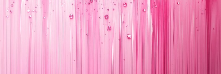 Wall Mural - A mesmerizing abstract wallpaper featuring delicate pink lines and scattered bubbles, symbolizing purity, fluidity,  femininity, and the beauty of simple forms.