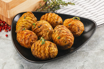 Sticker - Baked baby potato with thyme