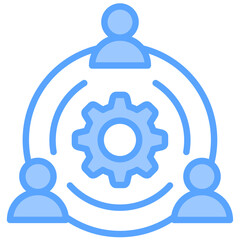 Sticker - Teamwork Icon