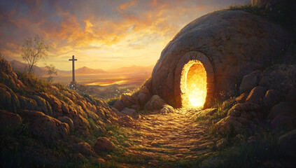 Canvas Print - Resurrection Dawn.