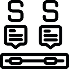 Poster - Representation of blockchain technology connecting secure data storage with synchronization