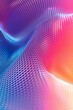© neirfy - A vibrant abstract wave design with beautiful gradients and dynamic dot patterns for creative projects