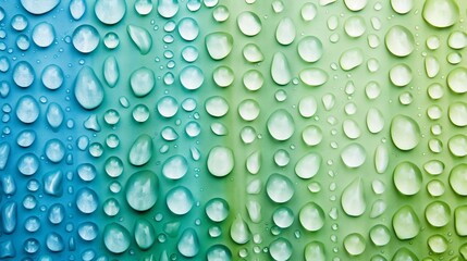 Poster - Water Drops Texture.