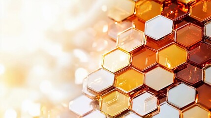 Poster - Honeycomb Pattern.