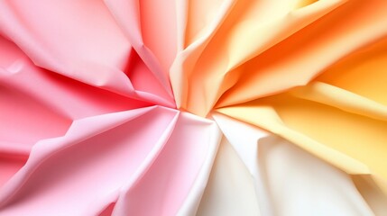 Aufkleber - Pastel Fabric Swirl.