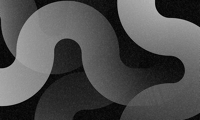 Aufkleber - Beautiful Vector color gradient background with noise and wavy lines. Abstract minimal grainy gradient banner background texture Colorful digital grain soft noise effect Nostalgia, vintage, retro