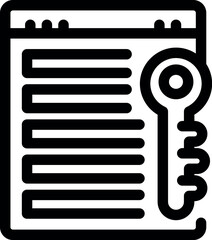 Poster - Symbolic representation of cybersecurity and data encryption, highlighting the importance of secure access