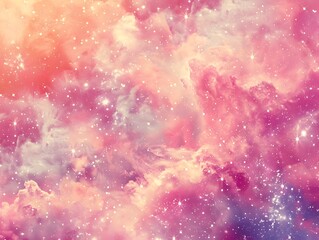 pink galaxy background