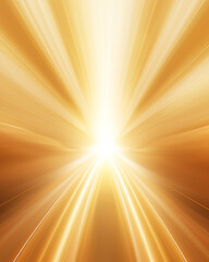 Wall Mural - glowing background Technological light lines, golden yellow, luxurious, magnificent.