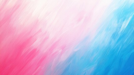 Poster - Abstract background with gradient colors of pink, white, and blue. Bright and vibrant artistic texture perfect for creative projects.