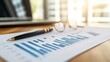 © Humeyra - Business graphs and charts laid out on a table representing financial development banking accounts and statistical analysis