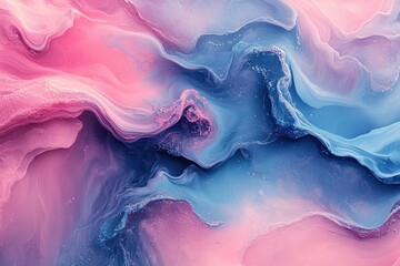 Aufkleber - Abstract colorful background flowing like liquid paint