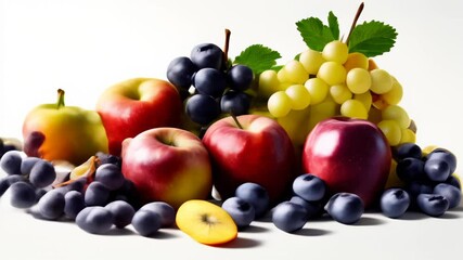 Canvas Print -  Fresh and vibrant fruits ready to be enjoyed